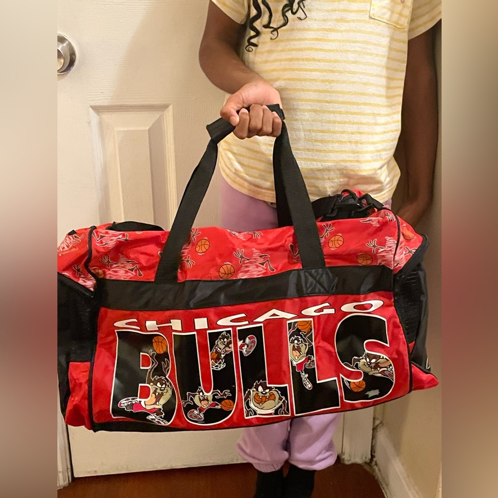 Chicago Bulls NBA vintage sports bag